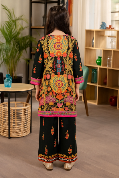 Mandala Motif Printed Tunic Set