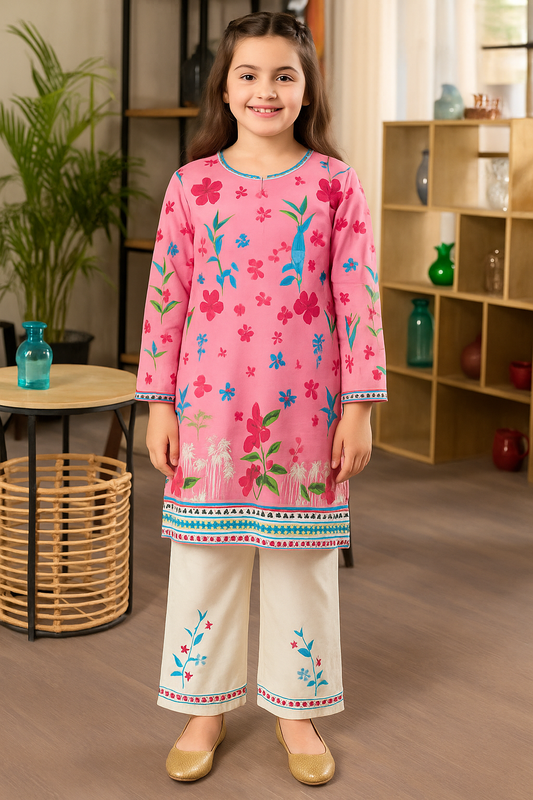 Floral Fun Tunic & Trouser Set