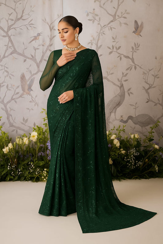 Forest Glade Saree