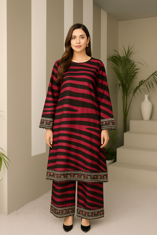 Bold Zebra Print two piece & co-ord Set for womens